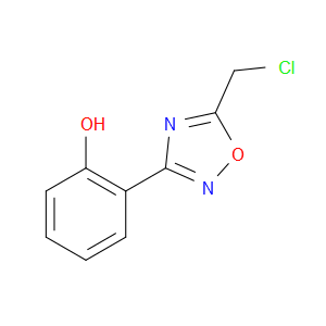 2-(5-CHLOROMETHYL-[1,2,4]OXADIAZOL-3-YL)-PHENOL - Click Image to Close