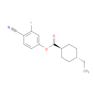 4-CYANO-3-FLUOROPHENYL TRANS-4-ETHYLCYCLOHEXANECARBOXYLATE - Click Image to Close