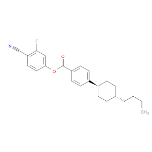 4-CYANO-3-FLUOROPHENYL 4-(TRANS-4-BUTYLCYCLOHEXYL)BENZOATE