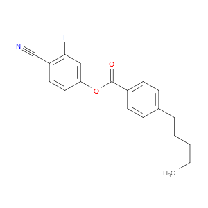 4-CYANO-3-FLUOROPHENYL 4-PENTYLBENZOATE