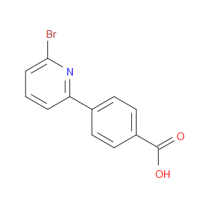 4-(6-BROMO-PYRIDIN-2-YL)-BENZOIC ACID