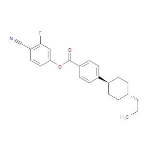 4-CYANO-3-FLUOROPHENYL 4-(TRANS-4-PROPYLCYCLOHEXYL)BENZOATE