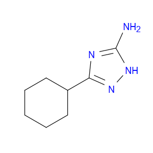 3-CYCLOHEXYL-1H-1,2,4-TRIAZOL-5-AMINE