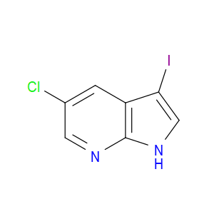 5-CHLORO-3-IODO-1H-PYRROLO[2,3-B]PYRIDINE