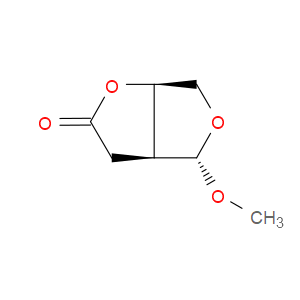 (3AS,4S,6AR)-4-METHOXYTETRAHYDROFURO[3,4-B]FURAN-2(3H)-ONE