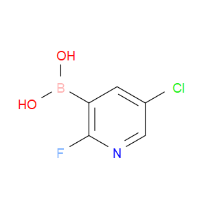5-CHLORO-2-FLUOROPYRIDINE-3-BORONIC ACID - Click Image to Close