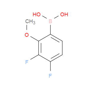 3,4-DIFLUORO-2-METHOXYPHENYLBORONIC ACID