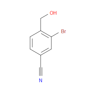 3-BROMO-4-(HYDROXYMETHYL)BENZONITRILE