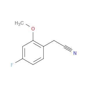 2-(4-FLUORO-2-METHOXYPHENYL)ACETONITRILE