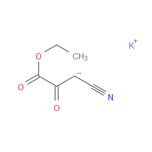 POTASSIUM 1-CYANO-3-ETHOXY-2,3-DIOXOPROPAN-1-IDE