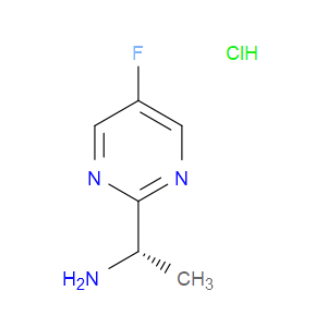 (S)-1-(5-FLUOROPYRIMIDIN-2-YL)ETHANAMINE HYDROCHLORIDE