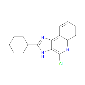 4-CHLORO-2-CYCLOHEXYL-3H-IMIDAZO[4,5-C]QUINOLINE
