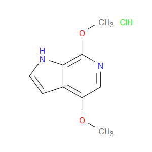 4,7-DIMETHOXY-1H-PYRROLO[2,3-C]PYRIDINE HYDROCHLORIDE