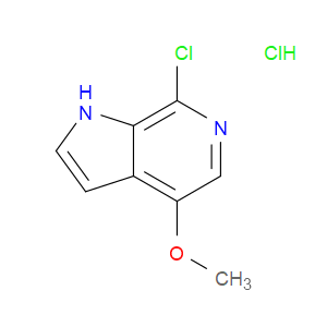 7-CHLORO-4-METHOXY-1H-PYRROLO[2,3-C]PYRIDINE HYDROCHLORIDE - Click Image to Close
