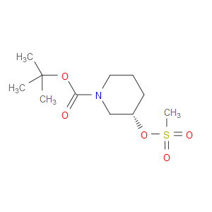 (S)-TERT-BUTYL 3-(METHYLSULFONYLOXY)PIPERIDINE-1-CARBOXYLATE - Click Image to Close