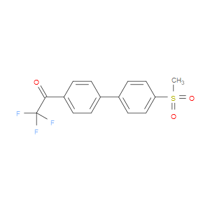 2,2,2-TRIFLUORO-1-(4'-(METHYLSULFONYL)-[1,1'-BIPHENYL]-4-YL)ETHANONE