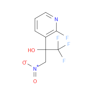 1,1,1-TRIFLUORO-2-(2-FLUOROPYRIDIN-3-YL)-3-NITROPROPAN-2-OL