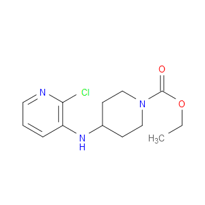 ETHYL 4-(2-CHLOROPYRIDIN-3-YLAMINO)PIPERIDINE-1-CARBOXYLATE - Click Image to Close