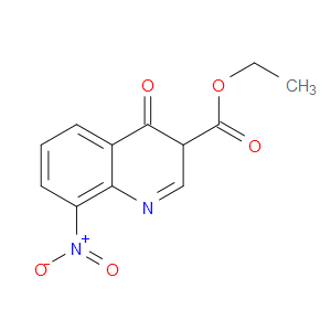 ETHYL 8-NITRO-4-OXO-1,4-DIHYDROQUINOLINE-3-CARBOXYLATE