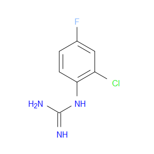 1-(2-CHLORO-4-FLUOROPHENYL)GUANIDINE