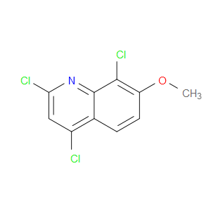 2,4,8-TRICHLORO-7-METHOXYQUINOLINE