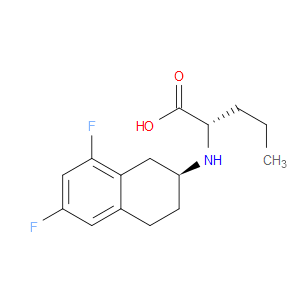 N-[(2S)-6,8-DIFLUORO-1,2,3,4-TETRAHYDRO-2-NAPHTHALENYL]-L-NORVALINE - Click Image to Close