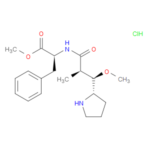 (S)-METHYL 2-((2R,3R)-3-METHOXY-2-METHYL-3-((S)-PYRROLIDIN-2-YL)PROPANAMIDO)-3-PHENYLPROPANOATE HYDROCHLORIDE - Click Image to Close