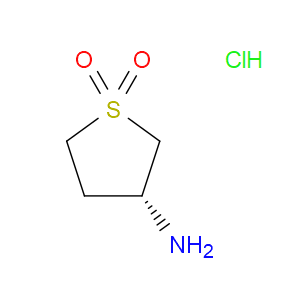(R)-3-AMINOTETRAHYDROTHIOPHENE 1,1-DIOXIDE HYDROCHLORIDE - Click Image to Close