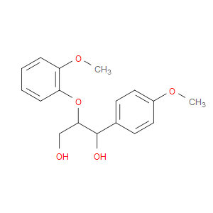 2-(2-METHOXYPHENOXY)-1-(4-METHOXYPHENYL)PROPANE-1,3-DIOL - Click Image to Close