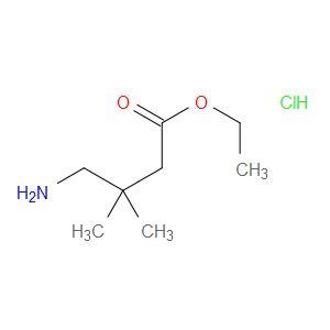 ETHYL 4-AMINO-3,3-DIMETHYLBUTANOATE HYDROCHLORIDE