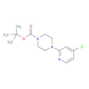 TERT-BUTYL 4-(4-CHLOROPYRIDIN-2-YL)PIPERAZINE-1-CARBOXYLATE