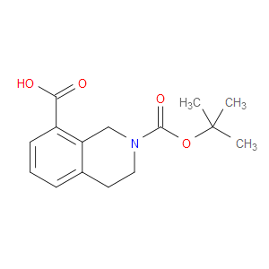 2-(TERT-BUTOXYCARBONYL)-1,2,3,4-TETRAHYDROISOQUINOLINE-8-CARBOXYLIC ACID