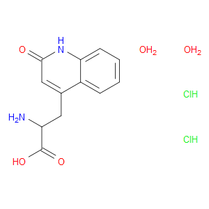 2-AMINO-3-(2-OXO-1,2-DIHYDROQUINOLIN-4-YL)PROPANOIC ACID DIHYDROCHLORIDE DIHYDRATE