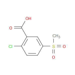 2-CHLORO-5-(METHYLSULFONYL)BENZOIC ACID - Click Image to Close