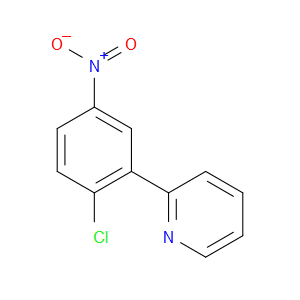 2-(2-CHLORO-5-NITROPHENYL)PYRIDINE