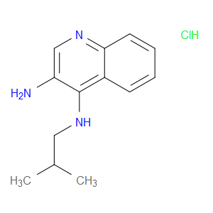 N4-ISOBUTYLQUINOLINE-3,4-DIAMINE HYDROCHLORIDE - Click Image to Close