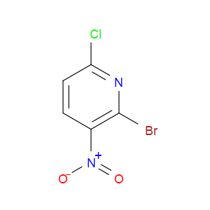 2-BROMO-6-CHLORO-3-NITROPYRIDINE