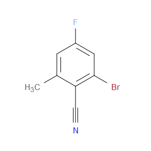 2-BROMO-4-FLUORO-6-METHYLBENZONITRILE - Click Image to Close