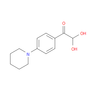 2,2-DIHYDROXY-1-(4-(PIPERIDIN-1-YL)PHENYL)ETHANONE