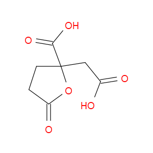 2-(CARBOXYMETHYL)-5-OXOTETRAHYDROFURAN-2-CARBOXYLIC ACID