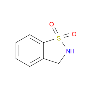2,3-DIHYDROBENZO[D]ISOTHIAZOLE 1,1-DIOXIDE - Click Image to Close