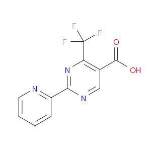 2-(2-PYRIDINYL)-4-(TRIFLUOROMETHYL)-5-PYRIMIDINECARBOXYLIC ACID