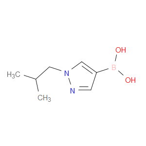 (1-ISOBUTYL-1H-PYRAZOL-4-YL)BORONIC ACID