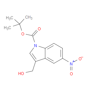 1-BOC-3-HYDROXYMETHYL-5-NITROINDOLE