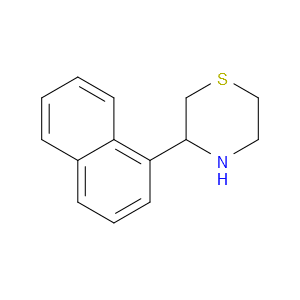 3-(NAPHTHALEN-1-YL)THIOMORPHOLINE - Click Image to Close