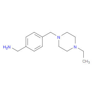 4-(4-ETHYLPIPERAZIN-1-YLMETHYL)BENZYLAMINE
