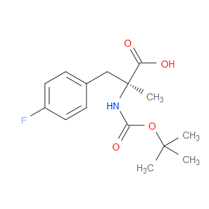 BOC-ALPHA-METHYL-D-4-FLUOROPHENYLALANINE