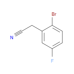 2-BROMO-5-FLUOROPHENYLACETONITRILE