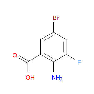 2-AMINO-5-BROMO-3-FLUOROBENZOIC ACID - Click Image to Close