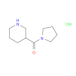 3-(1-PYRROLIDINYLCARBONYL)PIPERIDINE HYDROCHLORIDE - Click Image to Close